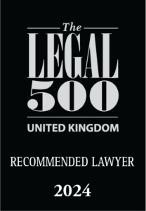 Recommended Lawyer- Legal 500 20234