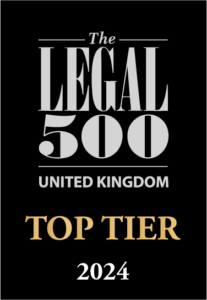 The Legal 500 UK 2024 Top Tier Firm - Lester Aldridge