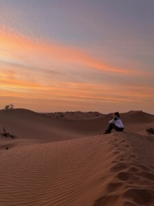 Sahara trek, grace long for Katie piper foundation