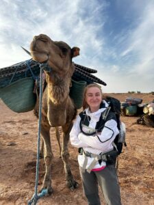 Sahara trek, grace long for Katie piper foundation